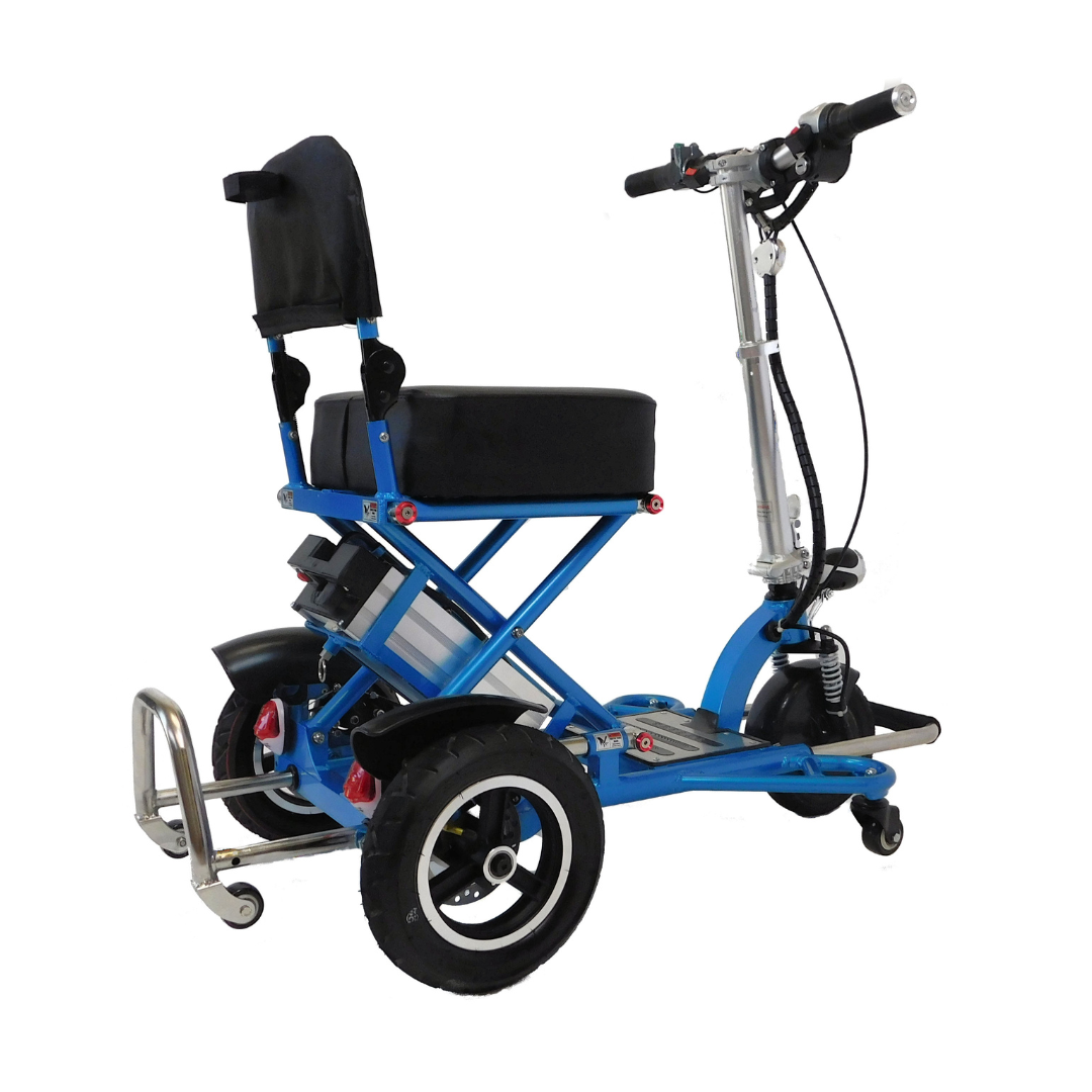 Triaxe Sport Long Distance Folding Electric Mobility Scooters - 35 Mile Range - Senior.com Scooters